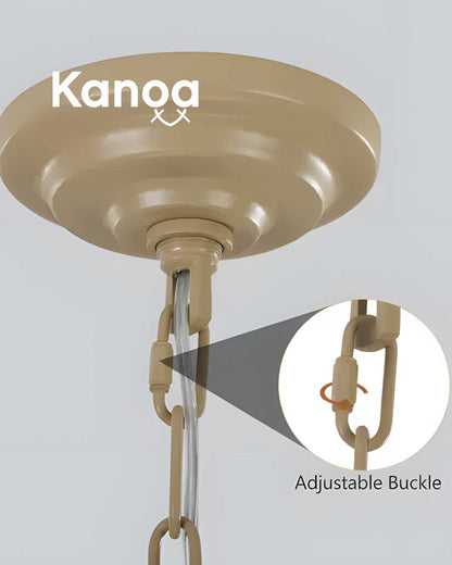 Kanoa Rattan Chandelier