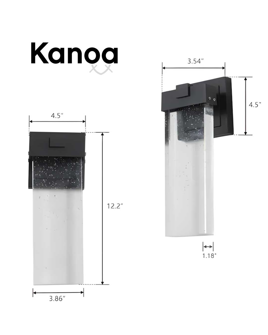 Crystal LED Wall Light