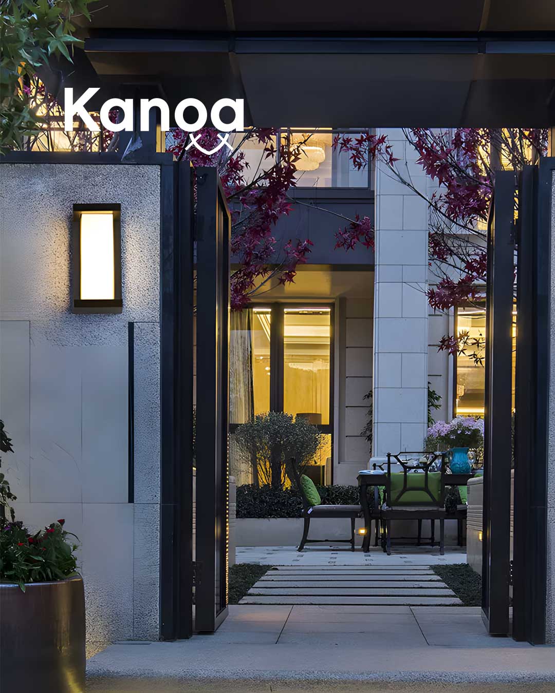 Outdoor LED Elegance Wall Light