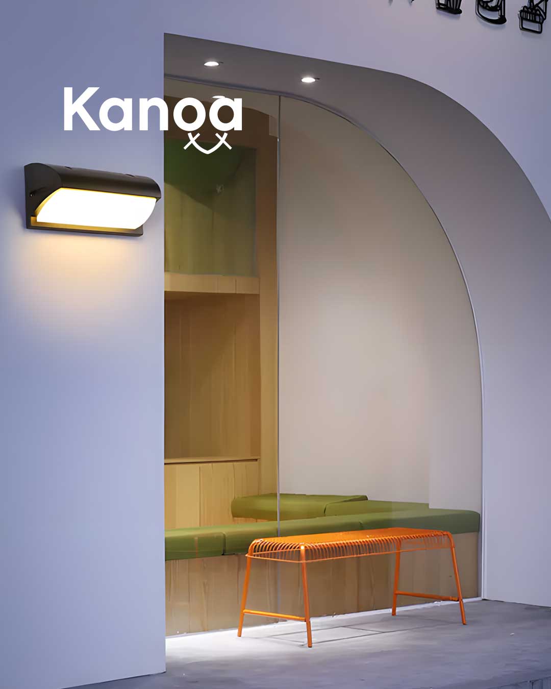 Outdoor LED Elegance Wall Light