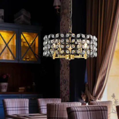 Luxe Crystal Chandelier