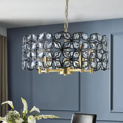 Luxe Crystal Chandelier