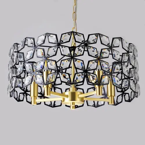 Luxe Crystal Chandelier