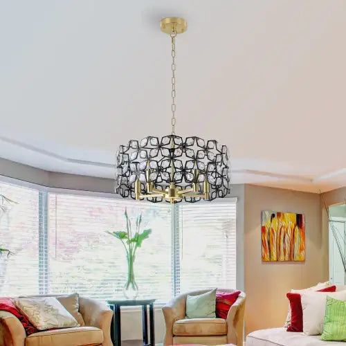 Luxe Crystal Chandelier