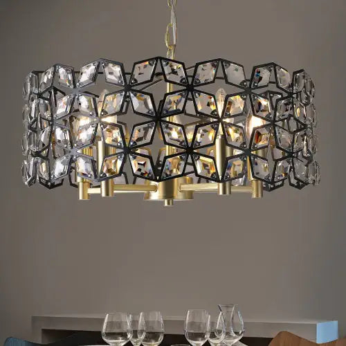 Luxe Crystal Chandelier